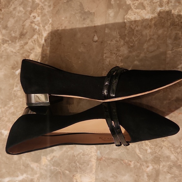 TORY BURCH CARLA POINTED LANCASTER BALLET FLATS - Picture 9 of 9